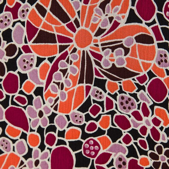 Flora Print Crinkle Chiffon Dress - Picture 6 of 7